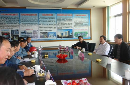 劉崇珩、馮志洪蒞臨青海物產(chǎn)北川工業(yè)物流園參觀